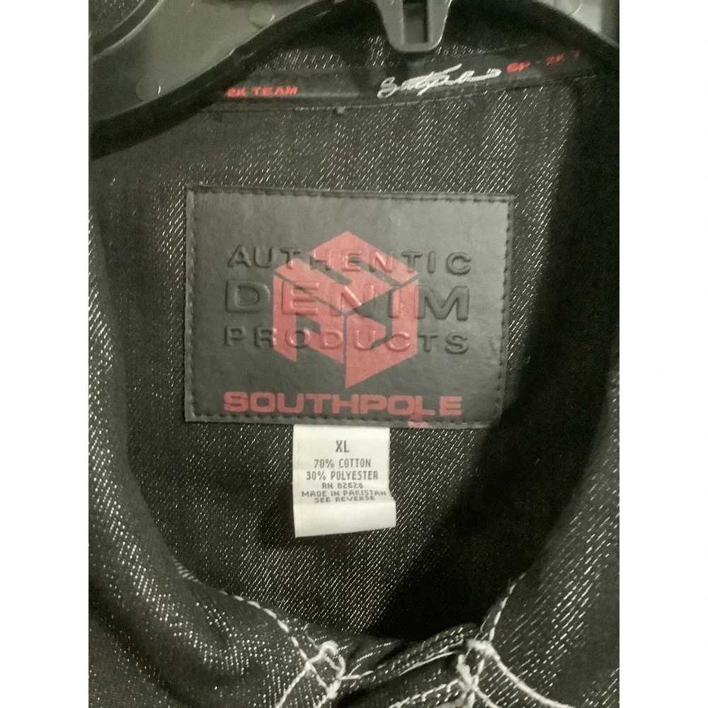 Vintage 90s  South Pole denim jacket Size XL Beautiful